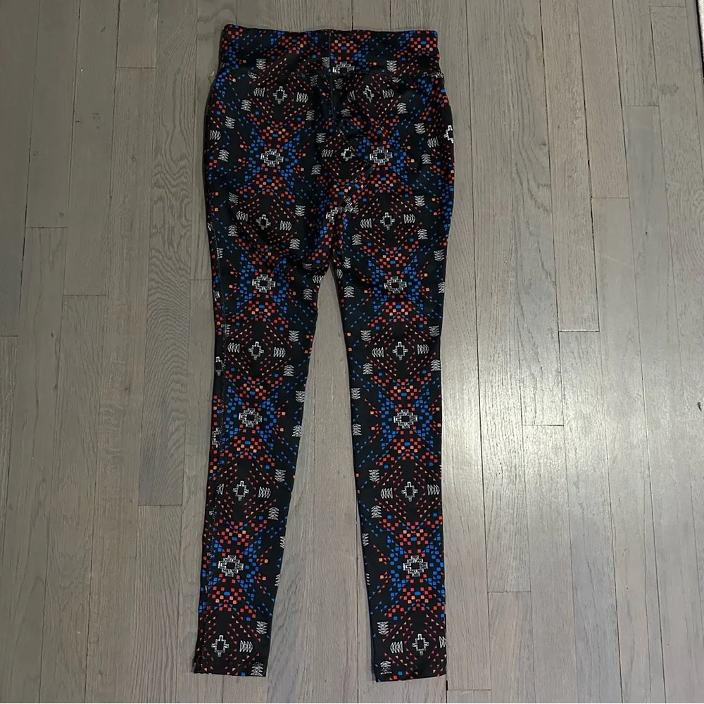 Mossimo Supply Co XS Printed Athletic Active Athleisure Leggings - Picture 5 of 7